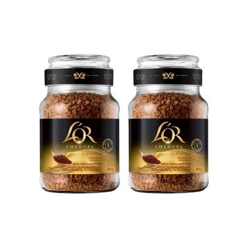 Kit 2 Café Instantâneo L'or Sem Glúten 84G Aroma Refinado - Lor Imagem de Kit 2 Café Instantâneo L'or Sem Glúten 84G Aroma Refinado