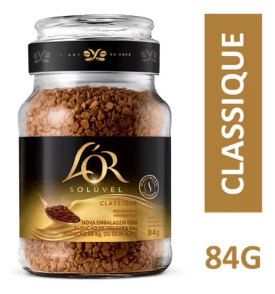 Imagem de Kit 2 Café Instantâneo L'or Sem Glúten 84G Aroma Refinado