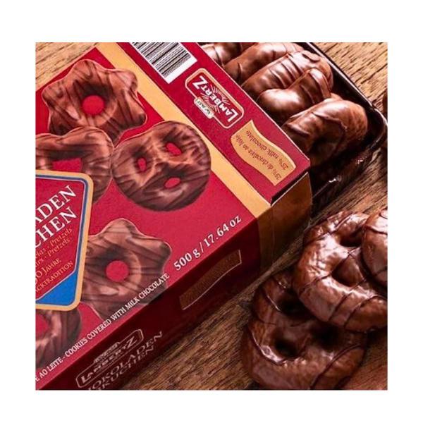 Kit 2 Caixa De Pão De Mel Alemão Schokoladen Lebkuchen - Members Mark Imagem de Kit 2 Caixa De Pão De Mel Alemão Schokoladen Lebkuchen