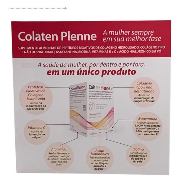 Imagem de Kit 2 caixas Suplemento Alimentar Colaten Plenne 30 Envelope - Marjan