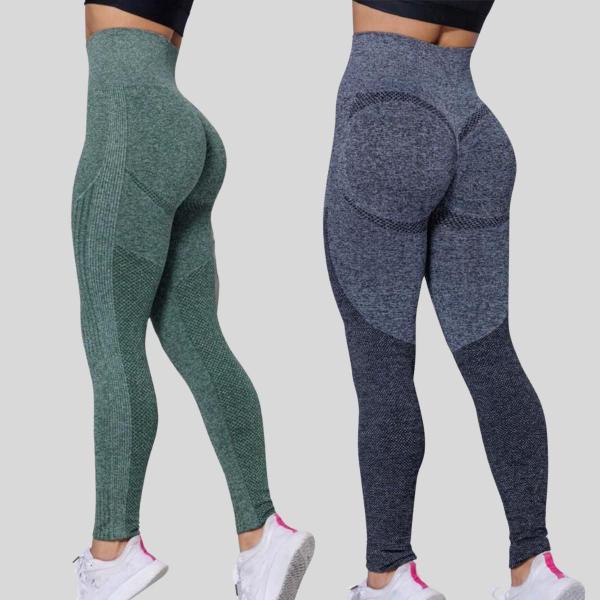 Imagem de Kit 2 Calça legging Academia Levanta Bumbum fitness