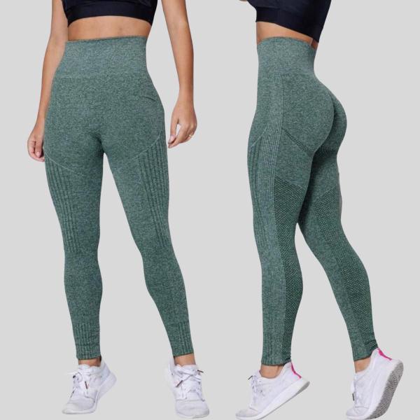 Imagem de Kit 2 Calça legging Academia Levanta Bumbum fitness