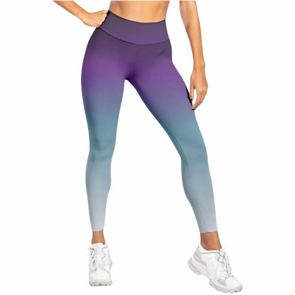 Imagem de Kit 2 Calça Legging Feminina Academia Grossa sem tranaparencia Cós alto