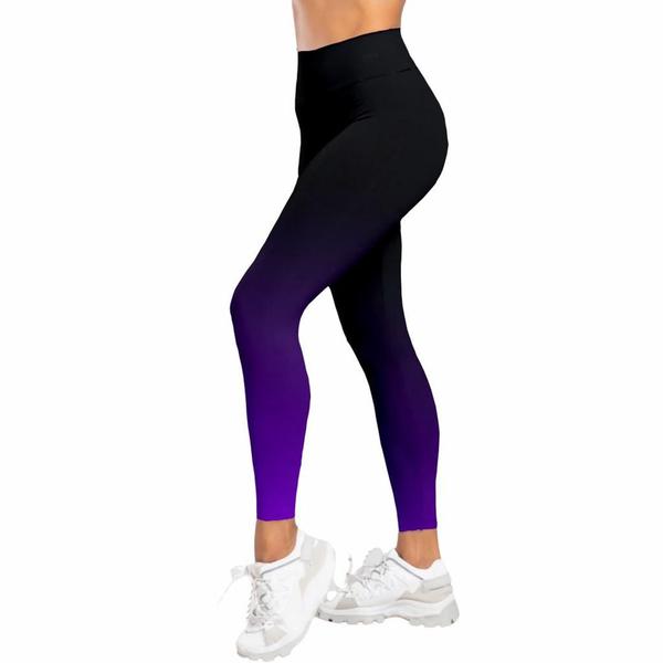 Imagem de Kit 2 Calça Legging Fitness Academia Degrade Caminhada Estampada Funcional Flexível