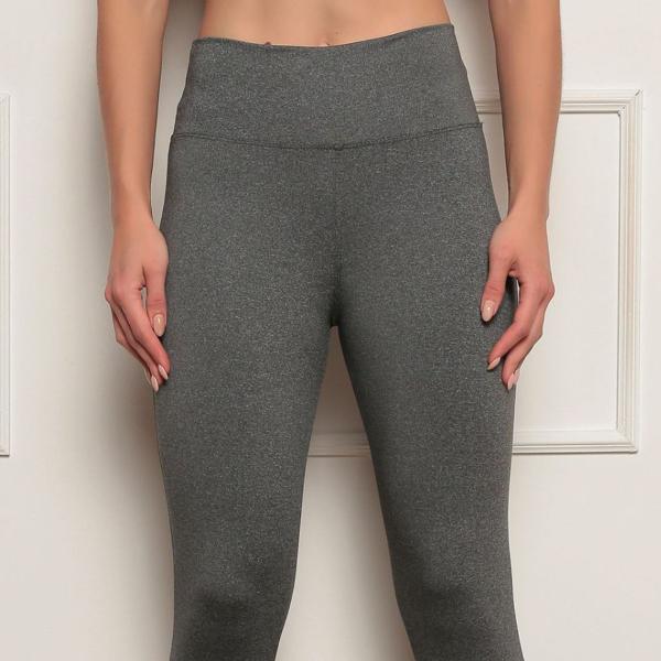 Kit 2 Calça Legging Lisa Feminina Cintura Alta Tendência Fitness Academia Casual - CKF WEAR Imagem de Kit 2 Calça Legging Lisa Feminina Cintura Alta Tendência Fitness Academia Casual
