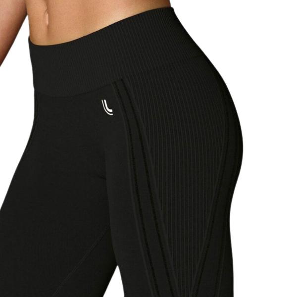 Imagem de Kit 2 Calça Legging Sport Max Lupo - 71053 Tamanho:MCor:Preto9990