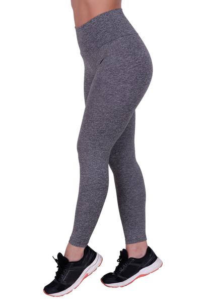 Imagem de Kit 2 Calça Legging Suplex e Cintura Alta Roupa de Academia - KIT 2 DEBI