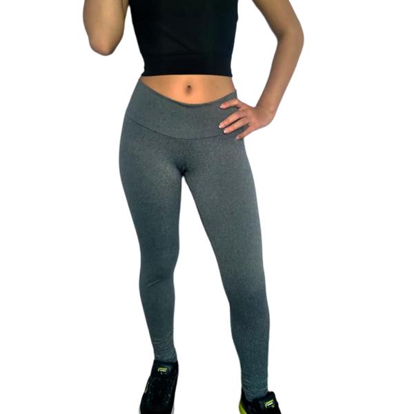 Imagem de Kit 2 Calças Femininas Legging Cós Lisas Cores Sortidas Suplex Pp ao Plus Size