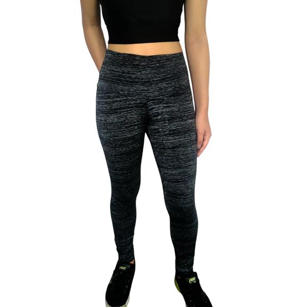 Imagem de Kit 2 Calças Femininas Legging Justas Cós Cintura Alta Estampas Sortidas Suplex PP ao Plus Size