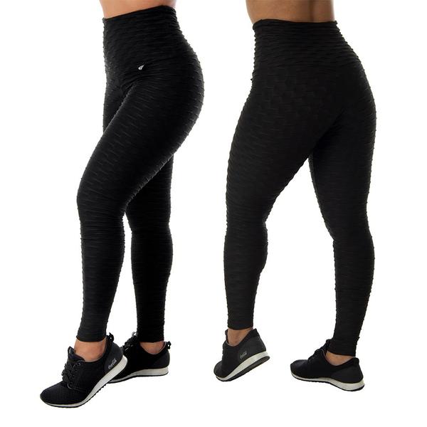 Imagem de Kit 2 Calças Legging Feminina Bubble