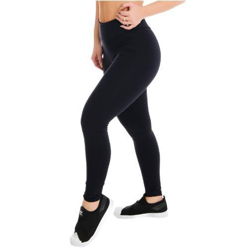 Imagem de Kit 2 Calças Legging Fitness Sem Transparência Leve Brilho