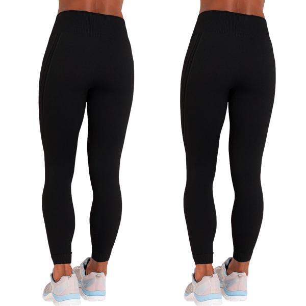 Imagem de Kit 2 Calças Legging Lupo Sport Original Feminina Academia Leguin Legues Fitness Levanta Empina Bumbum