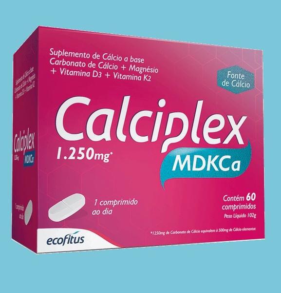 Imagem de Kit 2 Calciplex MDKCa Multivitaminico 60 Comp - Ecofitus