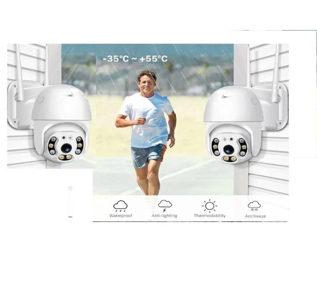 Kit 2 Câmera 360 Ip De Vigilância Residencial Inteligente - E-Think Imagem de Kit 2 Câmera 360 Ip De Vigilância Residencial Inteligente