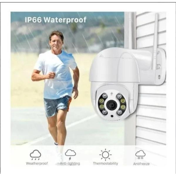 Kit 2 Câmera 360 Ip De Vigilância Residencial Inteligente - E-Think Imagem de Kit 2 Câmera 360 Ip De Vigilância Residencial Inteligente