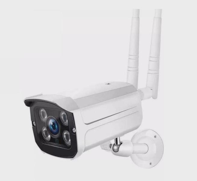 Imagem de kit 2 Camera Ip fixa Externa A Prova D Agua Wifi Visao Noturna Hd Ip65