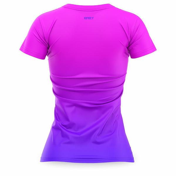 Imagem de Kit 2 Camisa Academia Feminina Camiseta Caminhada Treino Blusa Dry fit Absorção do suor