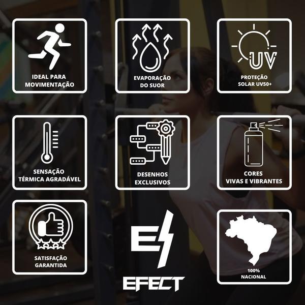 Kit 2 Camisa Masculina Dry Fitness Funcional Ciclismo Camiseta Academia Ciclismo Beach Tennis - Efect Imagem de Kit 2 Camisa Masculina Dry Fitness Funcional Ciclismo Camiseta Academia Ciclismo Beach Tennis