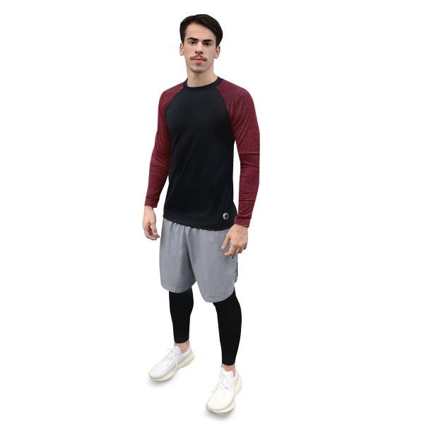 Imagem de Kit 2 Camisa Térmica Dryfit Masculina Proteção Solar Segunda Pele UV50+