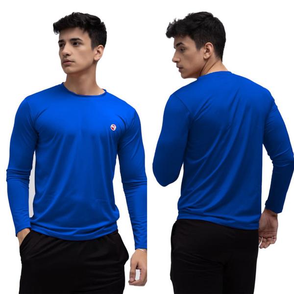 Kit 2 Camisa Térmica Masculina Proteção Uv 50+ Segunda Pele - The Lion Imagem de Kit 2 Camisa Térmica Masculina Proteção Uv 50+ Segunda Pele
