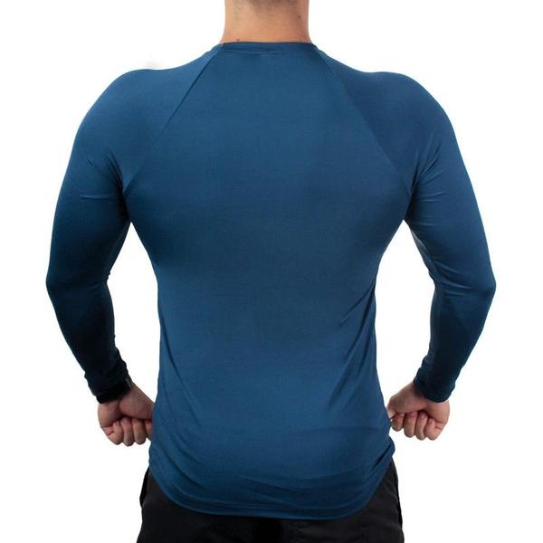 Imagem de Kit 2 Camisa Térmica Masculina UV Segunda Pele Protação Solar 50+ Manga Longa Dry Fit