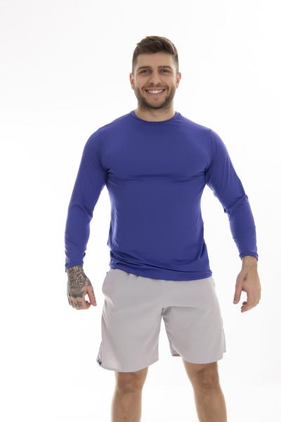 Imagem de Kit 2 Camisa Térmica Segunda Pele Camiseta Proteção Contra o Frio Inverno UV50+ Masculino