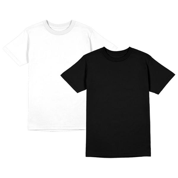 Kit 2 Camiseta Masculina Poliéster Com Toque de Algodão Camisa Blusa Treino Academia Tshrt Esporte Camisetas - AMGK Imagem de Kit 2 Camiseta Masculina Poliéster Com Toque de Algodão Camisa Blusa Treino Academia Tshrt Esporte Camisetas