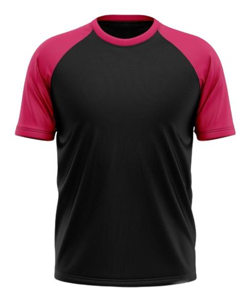 Imagem de KIT 2 Camiseta Térmica Esportiva Manga Curta Rash Guard Masculina Feminina Academia Treino Preto