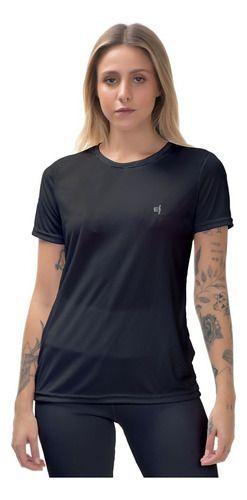 Imagem de Kit 2 Camisetas Feminina Fitness Academia Treino Proteção Uv