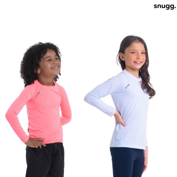 Imagem de Kit 2 Camisetas Infantil Proteção Solar UV50 Unissex Snugg