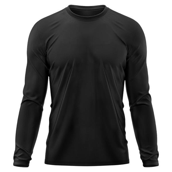 Imagem de Kit 2 Camisetas Masculina Proteção Solar Uv Manga Longa Segunda Pele