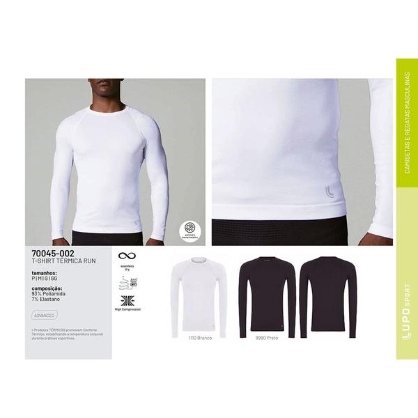 Kit 2 Camisetas T-Shirt Lupo Térmica Run 70045-002 Imagem de Kit 2 Camisetas T-Shirt Lupo Térmica Run 70045-002