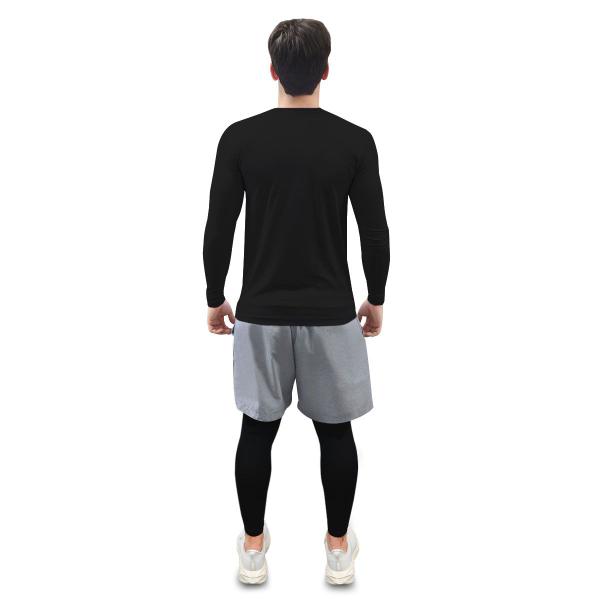 Imagem de Kit 2 Camisetas Térmicas Masculina Segunda Pele Camisa Uv50+