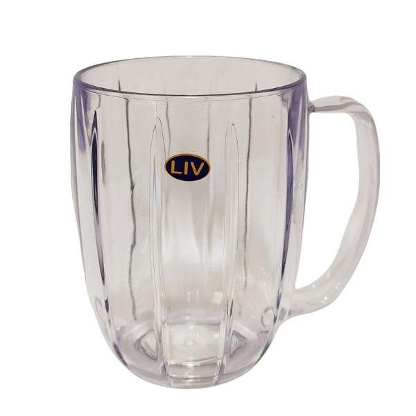 Imagem de Kit 2 Caneca Liv Acrílico Cristal Luxo Chopp 750ML Paramount