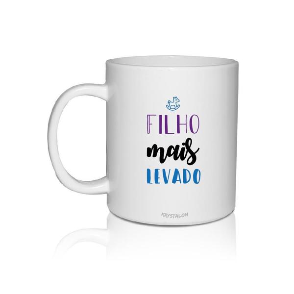 Imagem de Kit 2 Canecas Brancas Dia Das Crianças Filhos Levados