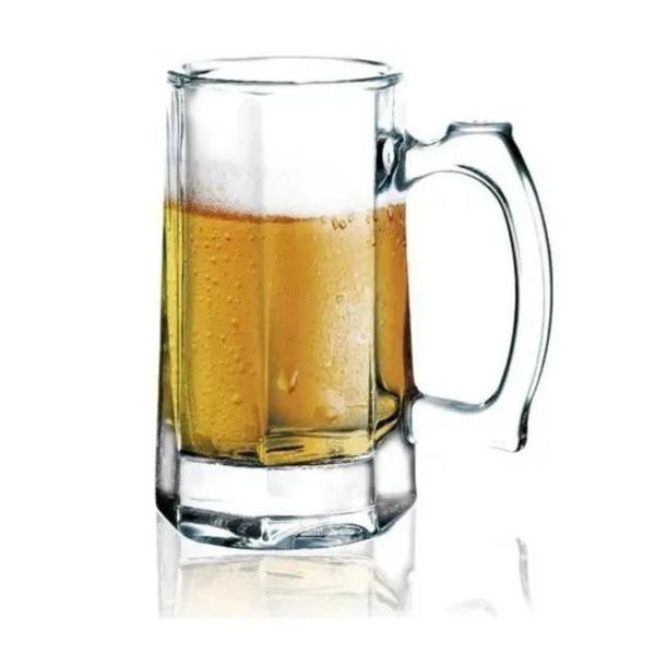 Imagem de Kit 2 Canecas Bulgaria Copo Vidro Cerveja Chopp 300ml