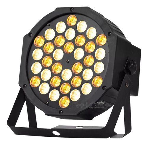 Imagem de Kit 2 Canhao De Led Refletor Par 64 Rgb 36 Leds 18W Bivolt