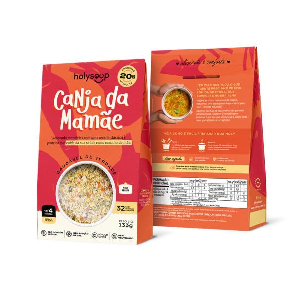 Imagem de Kit 2 Canja da Mamãe - Sopa Natural Sem Glúten - HolySoup