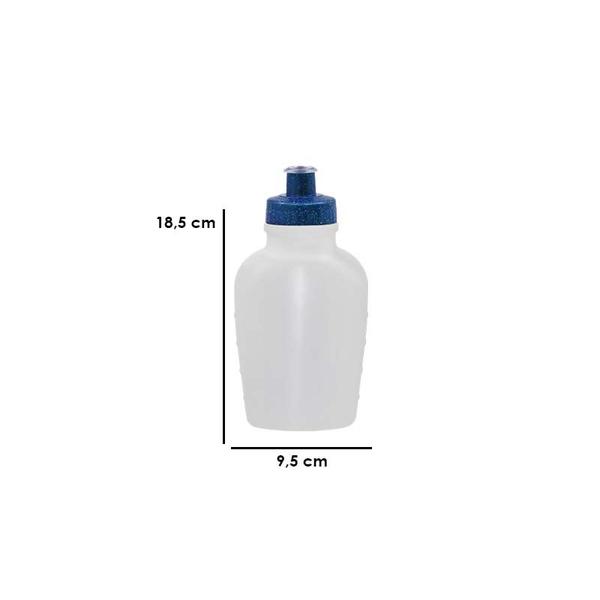 Imagem de Kit 2 Cantis 500Ml Tampa Fibra Madeira Azul