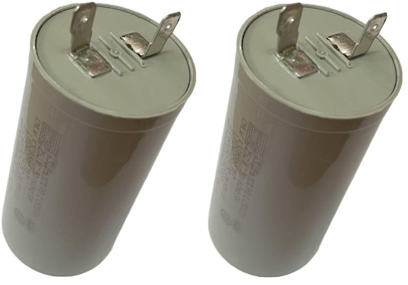 Imagem de Kit 2 Capacitor Lavadora Brastemp Consul Electrolux 45uf 127v Weg