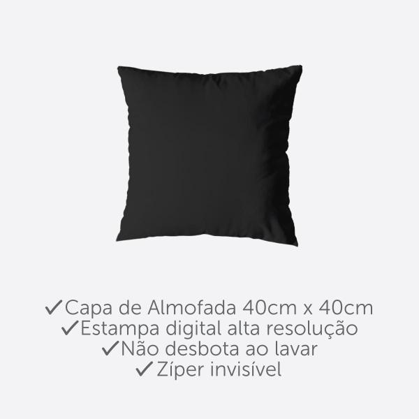 Imagem de Kit 2 Capas De Almofada 40Cm X 40Cm Estampadas Geo Verde