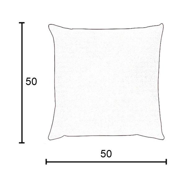 Imagem de Kit 2 Capas para Almofada em Veludo Liso Quadrada 50x50 Várias Cores