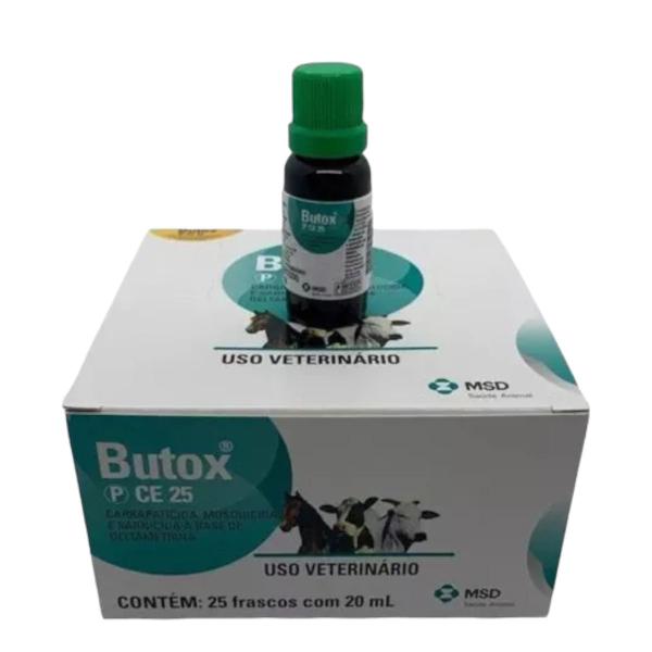 Imagem de Kit 2 Carrapaticida Butox 20ml Mosquicida Pulga Sarna Barata