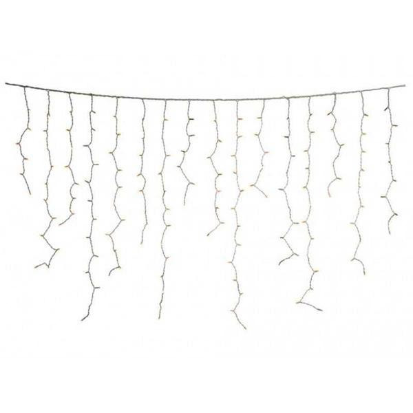 Kit 2 Cascatas 100L 2.5M Branco Frio 127V Fixo - Jdk iluminação Imagem de Kit 2 Cascatas 100L 2.5M Branco Frio 127V Fixo