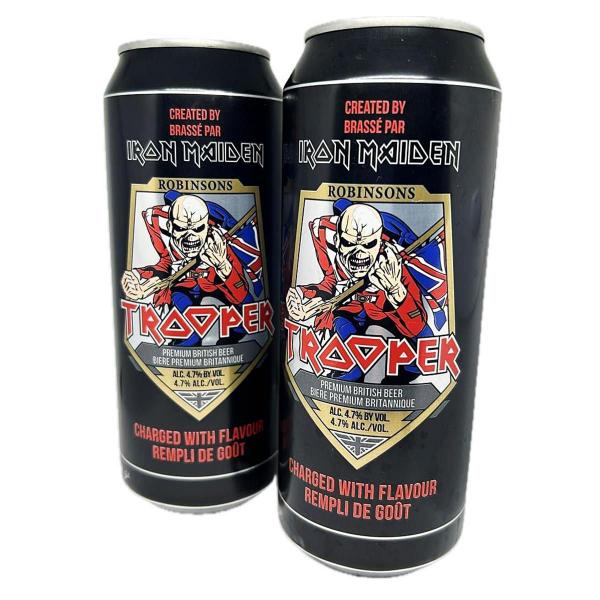 Imagem de Kit 2 Cerveja Trooper Inglaterra Iron Maiden 500Ml