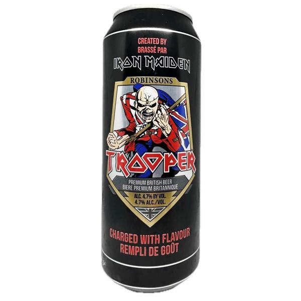 Kit 2 Cerveja Trooper Inglaterra Iron Maiden 500Ml - Bodebrown Imagem de Kit 2 Cerveja Trooper Inglaterra Iron Maiden 500Ml