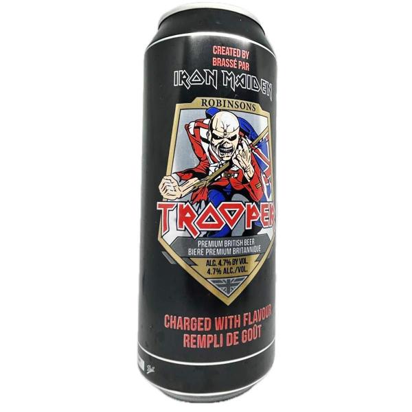 Kit 2 Cerveja Trooper Inglaterra Iron Maiden 500Ml - Bodebrown Imagem de Kit 2 Cerveja Trooper Inglaterra Iron Maiden 500Ml