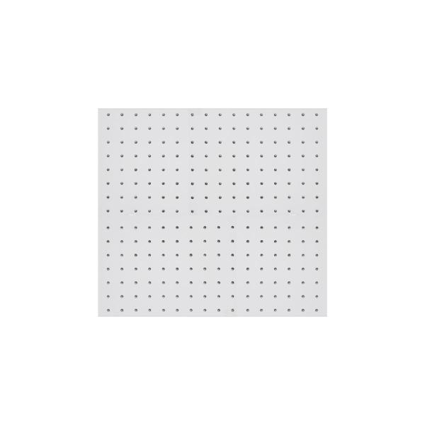 Imagem de Kit 2 Chapas Pegboard Reta UV - 610 x 610 x 3 mm - Branco Cristal