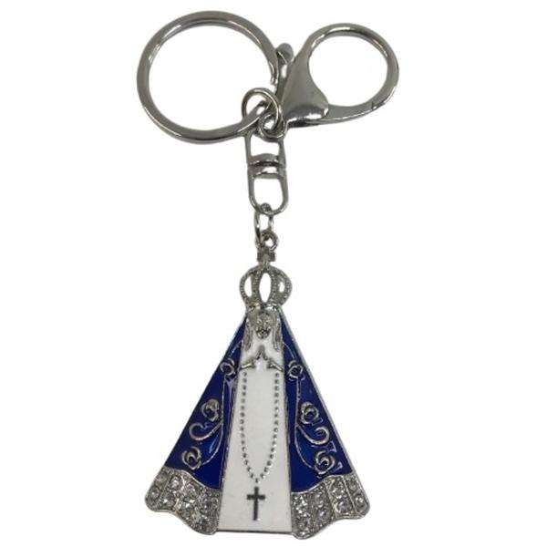 Kit 2 Chaveiros nossa senhora Aparecida metal religioso uso diário - Filó Modas Imagem de Kit 2 Chaveiros nossa senhora Aparecida metal religioso uso diário