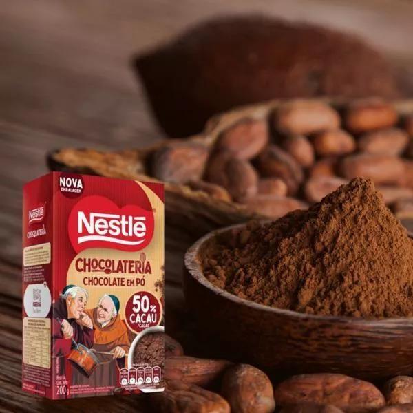 Imagem de Kit 2 Chocolate Pó Solúvel Padre Nestlé 50% Cacau Saboroso